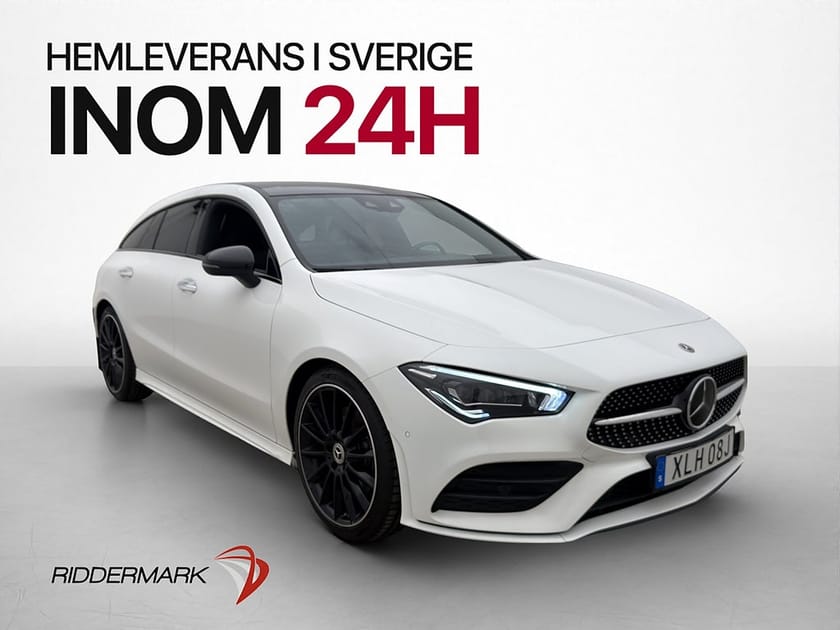 Bild 3 av Mercedes-Benz CLA 200 d 4MATIC Shooting Brake 4M AMG Night Pano Värmare Wide Drag