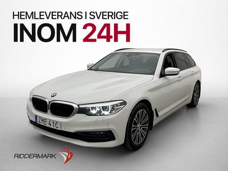 BMW 520d xDrive Touring 520 Sport line Skinn Drag Kamera HiFi Värmare