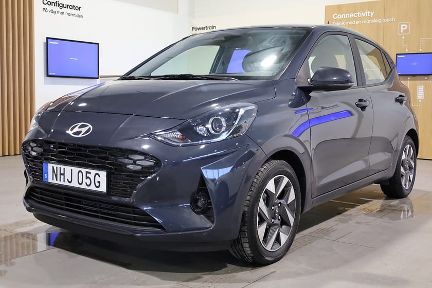 Bild 1 av Hyundai i10 1.0 MPi Advanced Kamera Navi fd. demobil