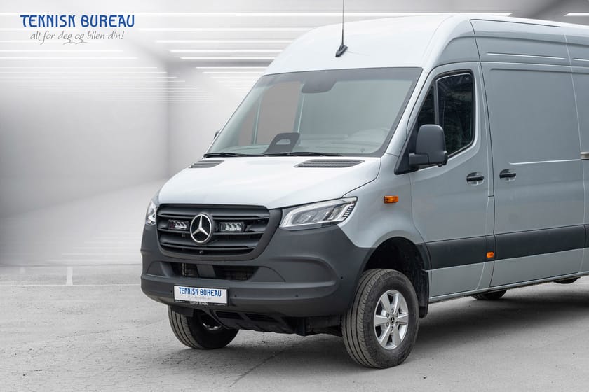Bilde 2 av Mercedes-Benz Sprinter 319 CDI 4x4 Panel Van 319/43 KA Aut. Navi, ACC, LED, R.Kamera, H.Feste++