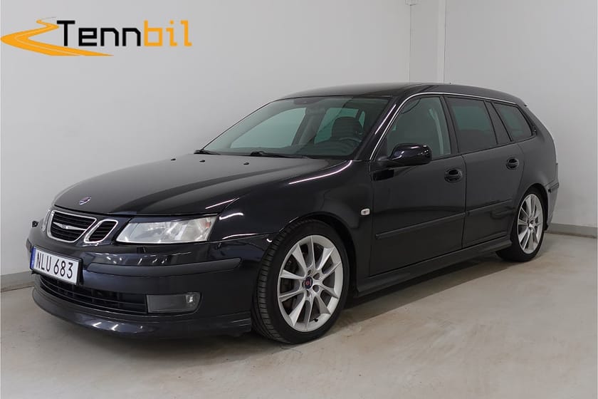 Bild 1 av Saab 9-3 Aero SportCombi 2.8 Turbo V6 250HK Drag Farthållare Skinn