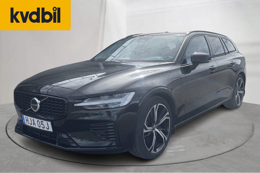 Bild 1 av Volvo V60 T6 AWD Recharge (350hk) Plus Dark GPS Läder