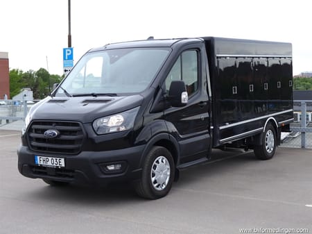 Ford Transit 350 Chassi Cab Flak Kylbil 1 ägare Moms