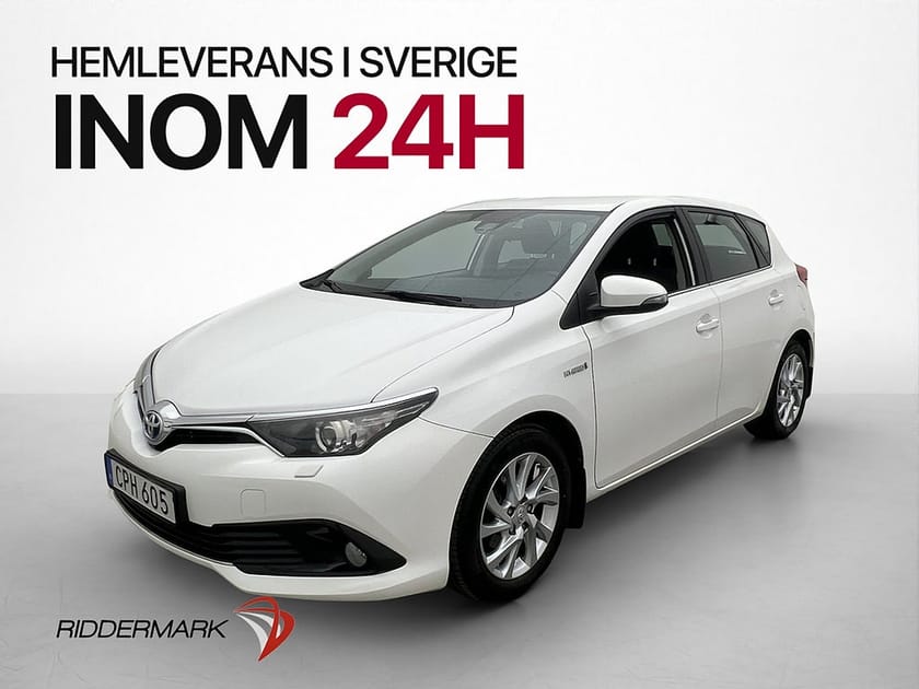 Bild 1 av Toyota Auris Hybrid 136hk Active Kamera 2 Brukare 0,36l/mil