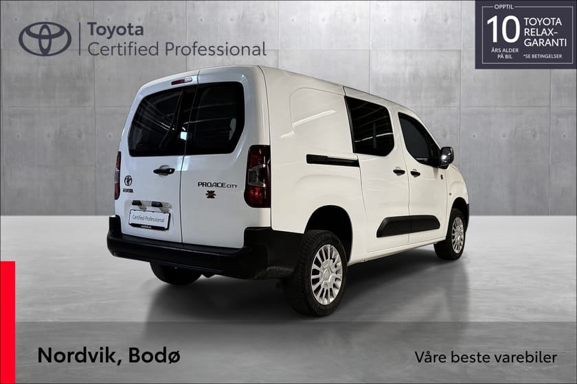 Bilde 5 av Toyota ProAce City L2 Lang 4x4 skyvedør begge sider | SmartCargo|