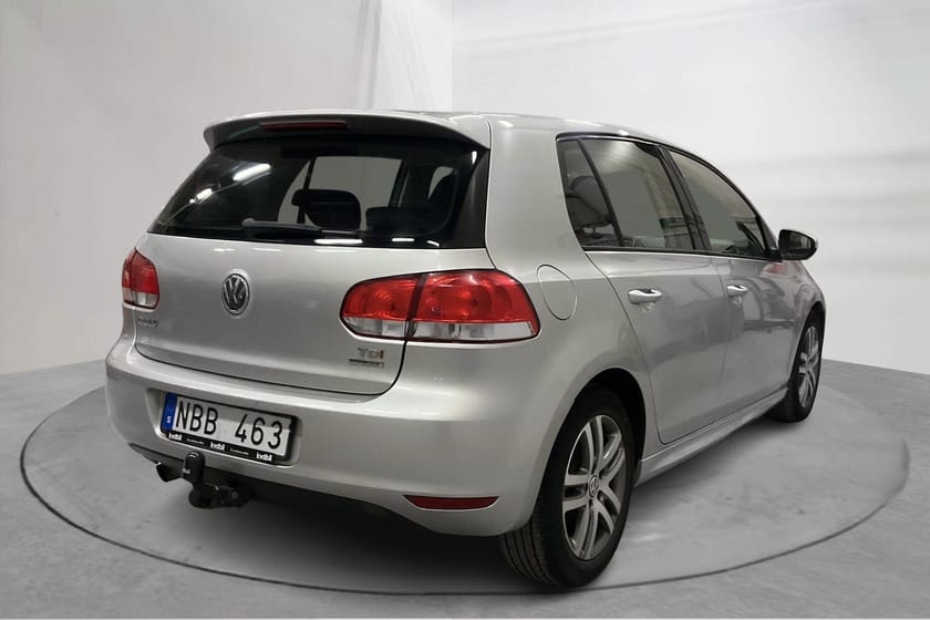 Bild 3 av Volkswagen Golf VI 1.6 TDI BlueMotion Technology 5dr (105hk)