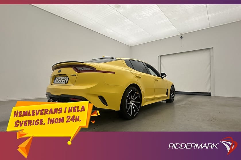 Bild 5 av Kia Stinger 2.2 CRDi AWD GT-Line Navi H/K Kamera HUD Skinn