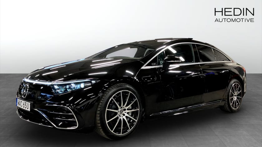 Bild 1 av Mercedes-Benz EQS 450 4MATIC AIRMATIC Pano Burm Drag *3,95%*