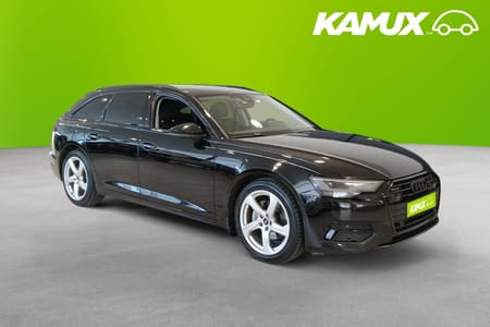 Audi A6 Avant 40 TDI quattro Proline Sport Cockpit 204hk Värmare Svart Optik Kamera Moms