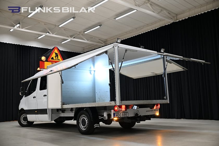Bild 4 av Mercedes-Benz Sprinter 316 CDI Chassi Crew Cab 163HK 7G+ Automat|Dubbelhytt|Långkåpa|Leasbar