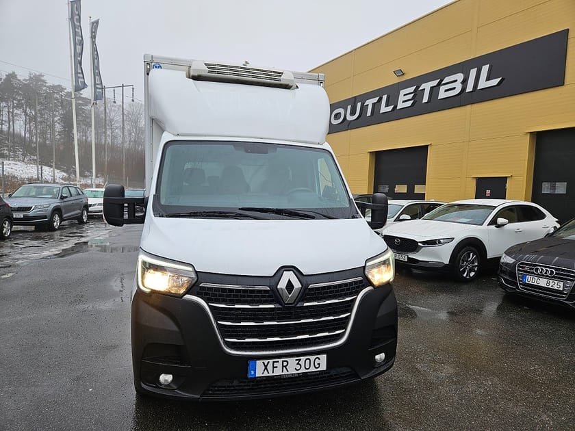 Bild 4 av Renault Master Chassi Cab Skåp 3.5T 2.3 dCi 163hk Kylbil Bakgavellyft MOMS