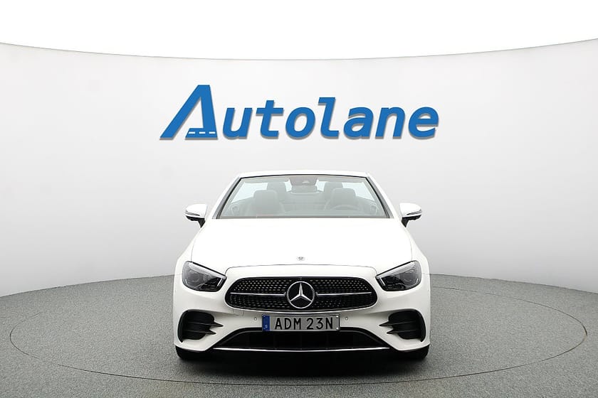 Bild 3 av Mercedes-Benz E 200 Cabriolet AMG 360°, GPS, WIDESCREEN-display 197hk