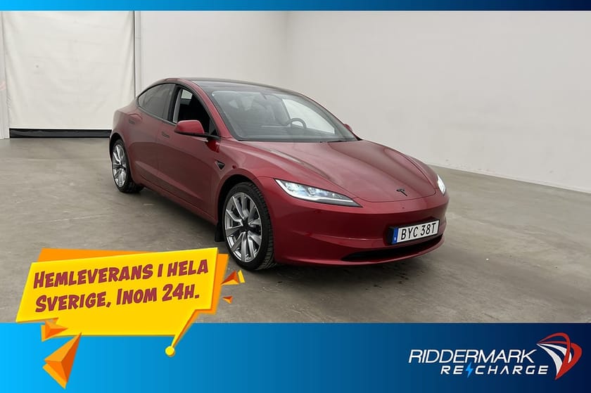 Bild 3 av Tesla Model 3 Long Range AWD Autopilot Rattvärme Sv.Såld