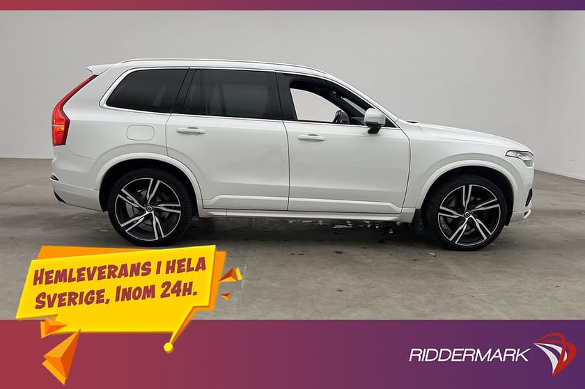 Bild 2 av Volvo XC90 T8 AWD 7-Sits R-Design Pano VoC HuD Kamera  Drag