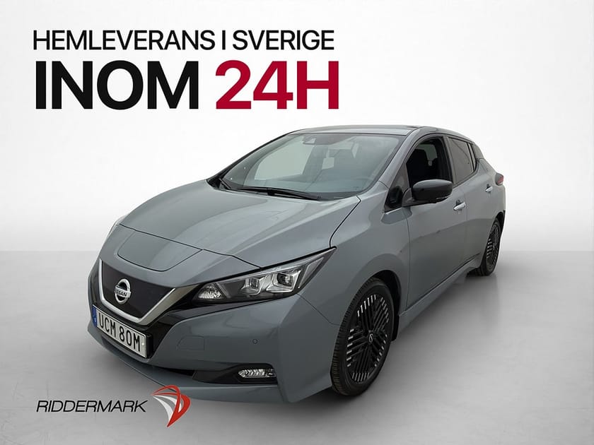 Bild 4 av Nissan Leaf 40 kWh 150hk N-Connecta 360° kamera Rattvärme