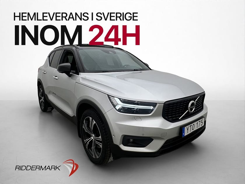 Bild 1 av Volvo XC40 T5 AWD R-Design Pano H/K 360° VOC Värm Skinn Drag