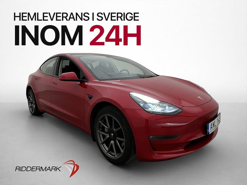 Bild 4 av Tesla Model 3 Long Range AWD Autopilot Pano Svensksåld