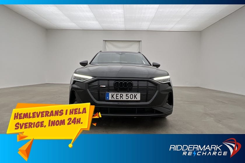 Bild 2 av Audi e-tron 55 quattro Q 408hk S-Line Värmare Luftfjädr Kamera MOMS