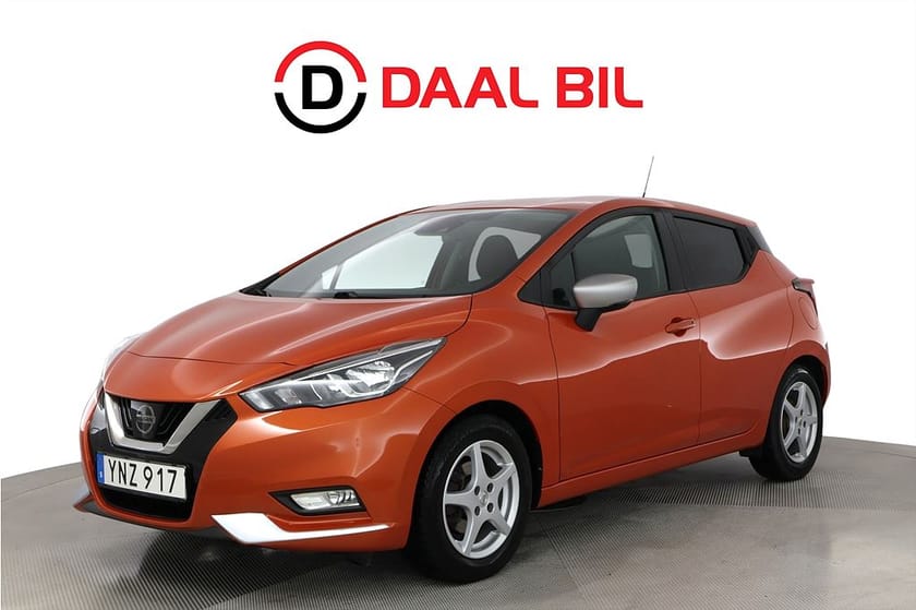 Bild 1 av Nissan Micra 1.0 71HK ACENTA MANUELL BLUETOOTH FARTHÅLLARE