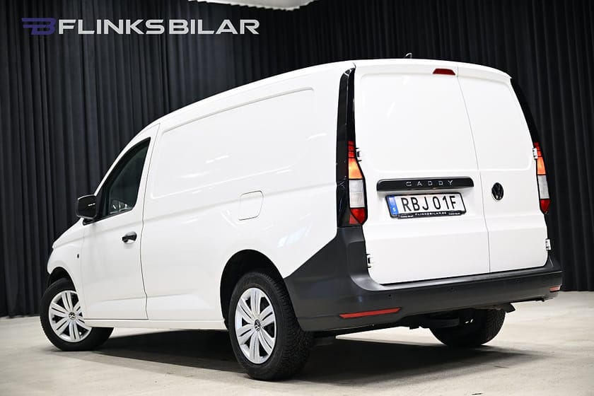 Bild 4 av Volkswagen Caddy Cargo Maxi DSG 122HK Drag|Dieselvärmare|PDC|Lågmil|EnÄgare|Moms