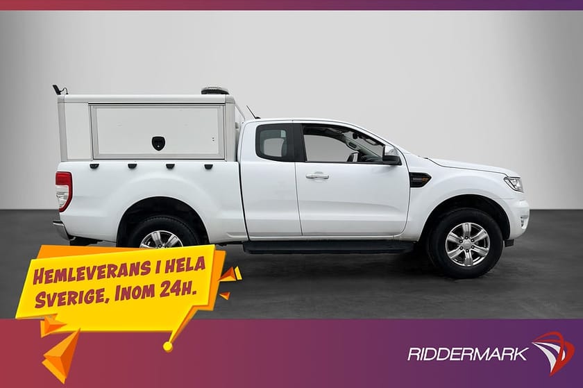 Bild 2 av Ford Ranger SuperCab 2.0 4x4 Värmare Drag Diff CARPLAY Påbyggnad Moms