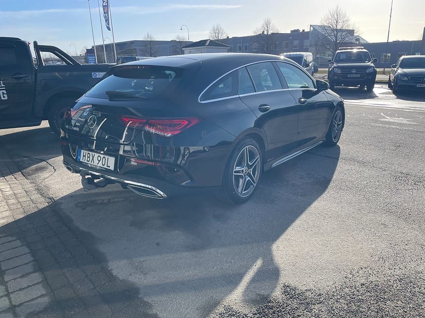 Bild 4 av Mercedes-Benz CLA 200 d Shooting Brake Brake, AUT, AMG, Drag, NAV, Backkamera