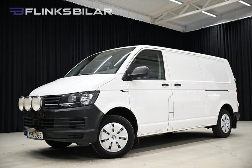 Bild 1 av Volkswagen Transporter TDI 150HK L2|Dubbeldörr|Inredd|Drag|Värmare