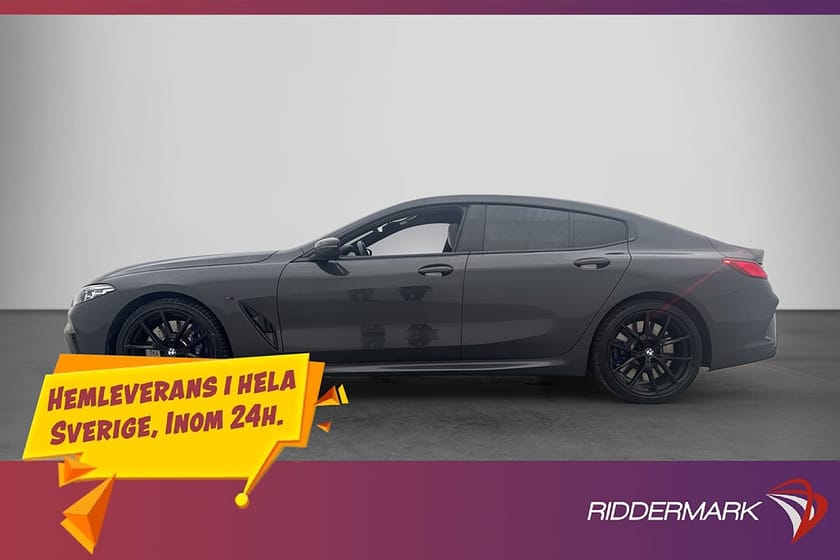 Bild 5 av BMW 840d xDrive Gran Coupe 840 D Coupé Innovation Panorama Head Up H/K