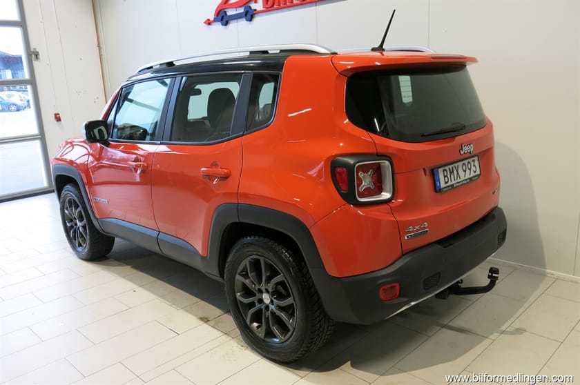 Bild 5 av Jeep Renegade 2.0 MultiJet 4WD 140hk Limited 1 Ägare Drag V-Hjul