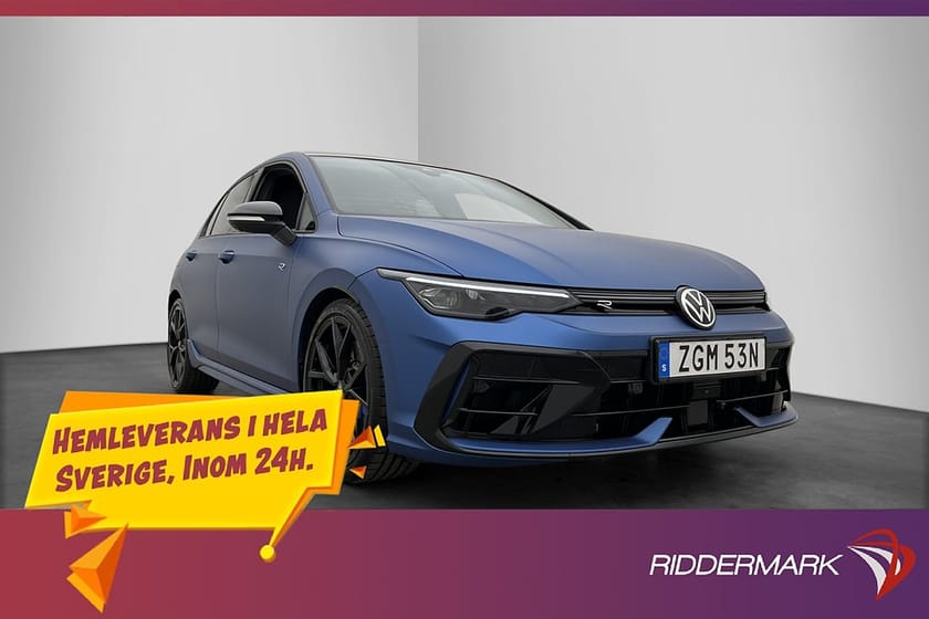 Bild 1 av Volkswagen Golf R 333hk Akrapovic DCC Taklucka H/K HUD 360°