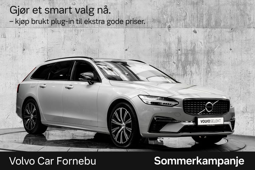 Bilde 1 av Volvo V90 T6 AWD Plug In Hybrid Plus Dark 350Hk. Velutstyrt!