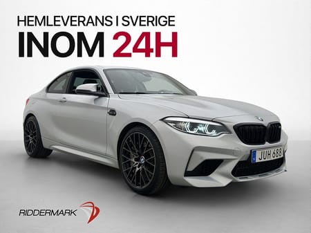 BMW M2 Competition 410hk H/K Kamera Skinn Navi CarPlay