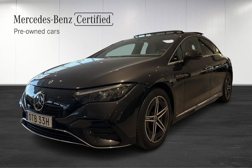 Bild 1 av Mercedes-Benz EQE 300 89 kWh 245hk AMG Panorama Head-Up