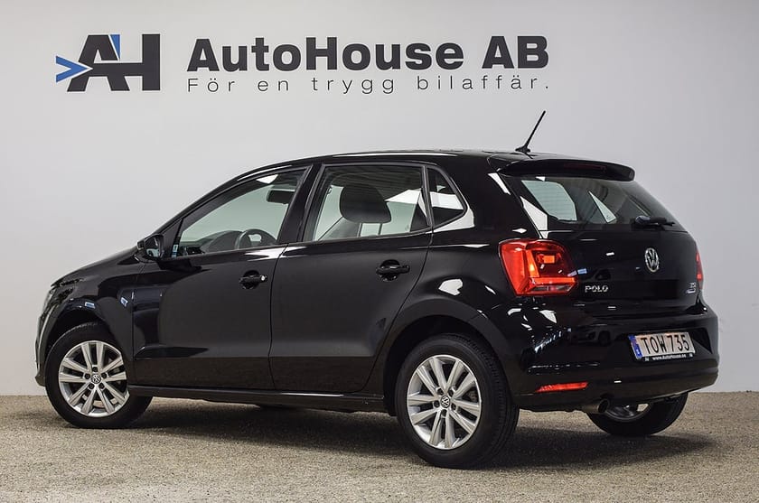 Bild 2 av Volkswagen Polo 5-dörrar 1.2 TSI 90HK Nyservad Garanti