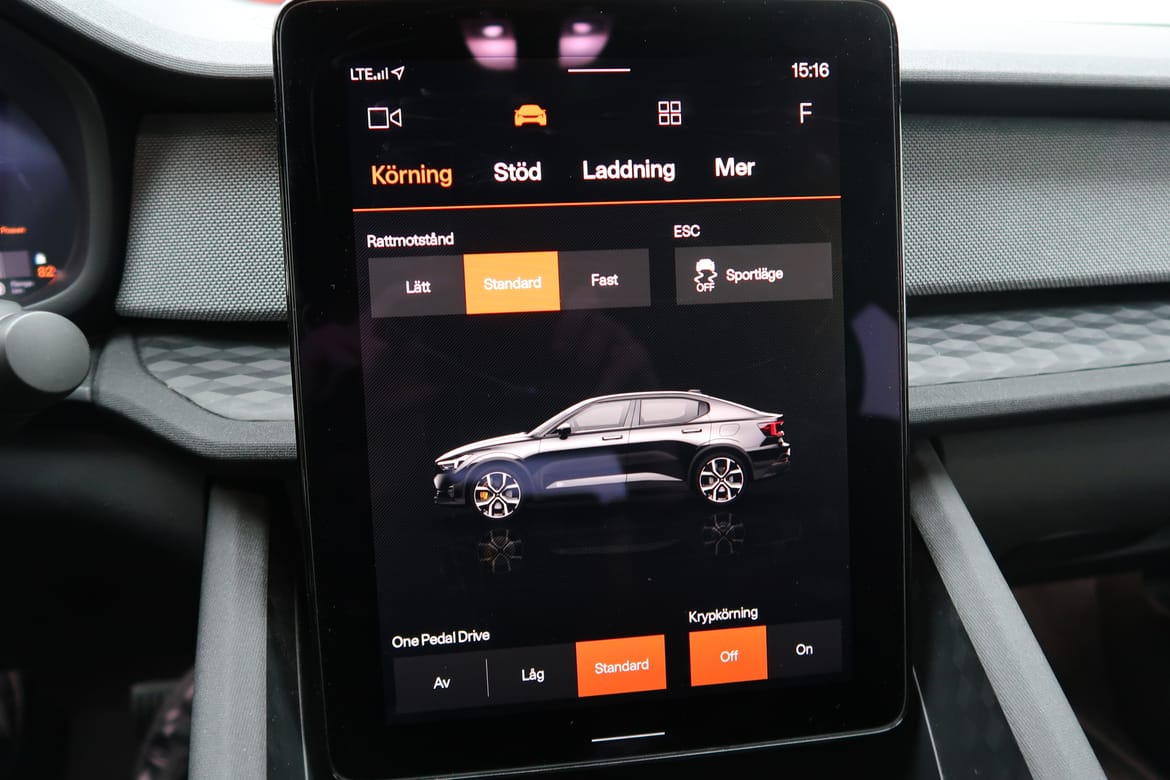 Polestar 2 2022 - miniatyr 15