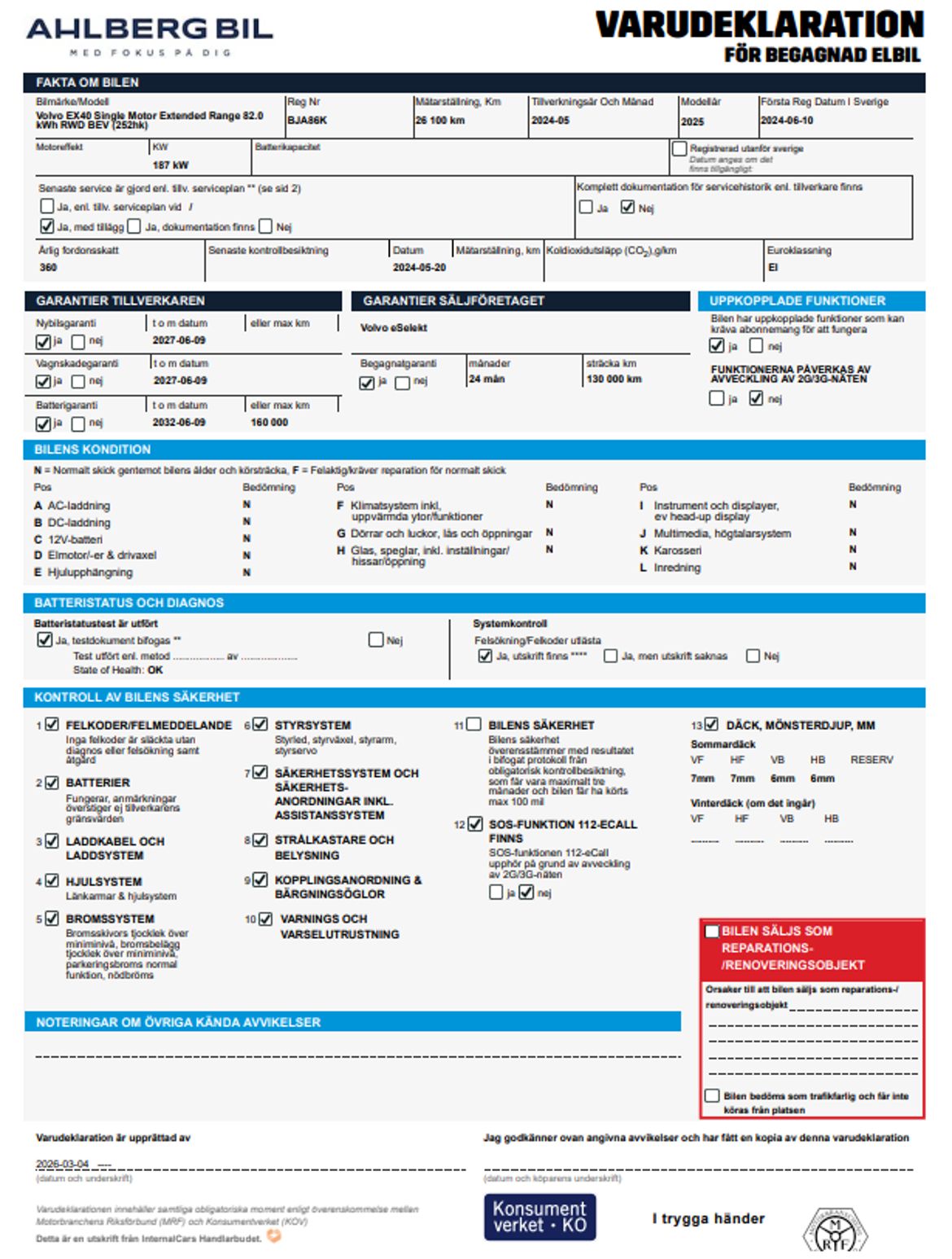 Volvo EX40 2025 - miniatyr 19