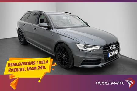 Audi A6 Avant 3.0 TDI Q 313hk S-line D-Värm 4-Zons klima GPS