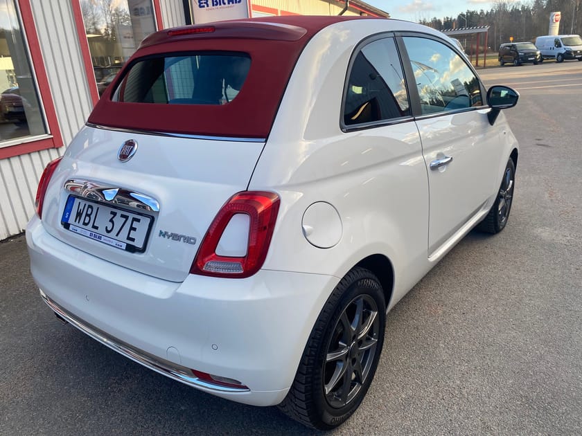 Bild 4 av Fiat 500C Hybrid Dolce Vita  Cabriolet