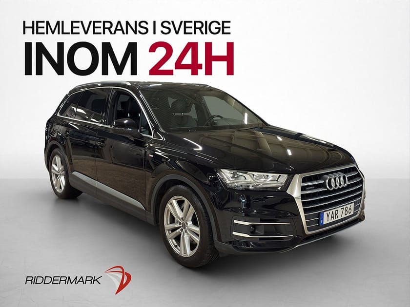 Bild 1 av Audi Q7 3.0 TDI Q S-Line 7-Sits Panorama Kamera Drag Cockpit
