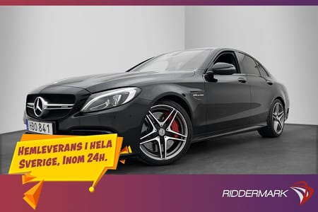 Mercedes-Benz AMG C 63 S Sportavgas Burmester Ride-Control