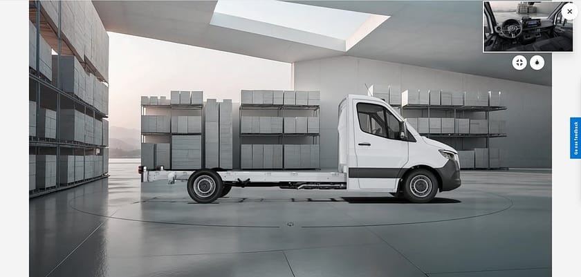 Bild 2 av Mercedes-Benz Sprinter 317 CDI RWD Chassi EH A3 SELECT