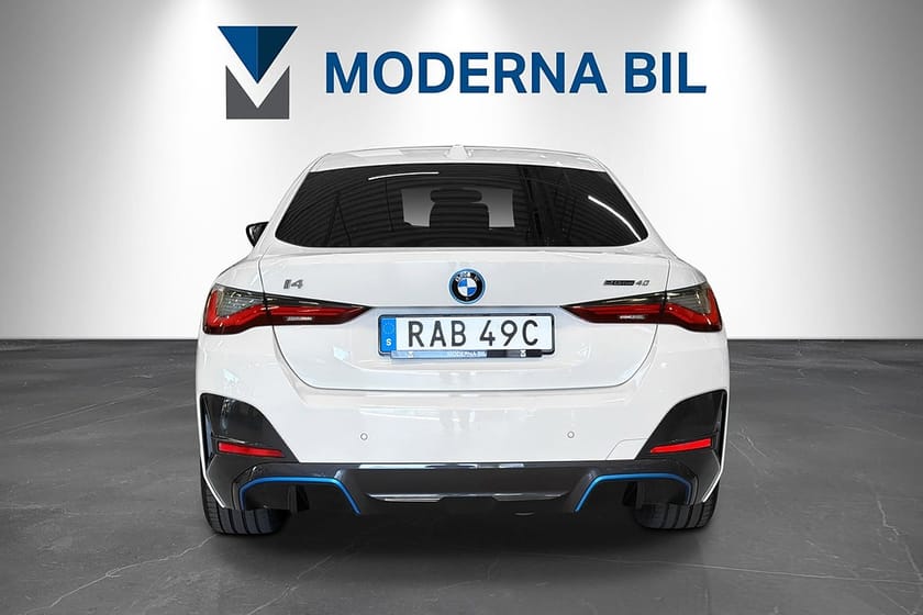 Bild 4 av BMW i4 eDrive40 Gran Coupé 83.9 kWh M -Sport Moms Cockpit Navi