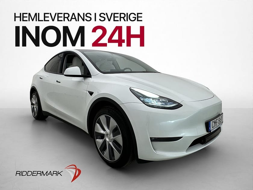Bild 4 av Tesla Model Y Long Range AWD AP Ljus interiör Dragkrok MOMS