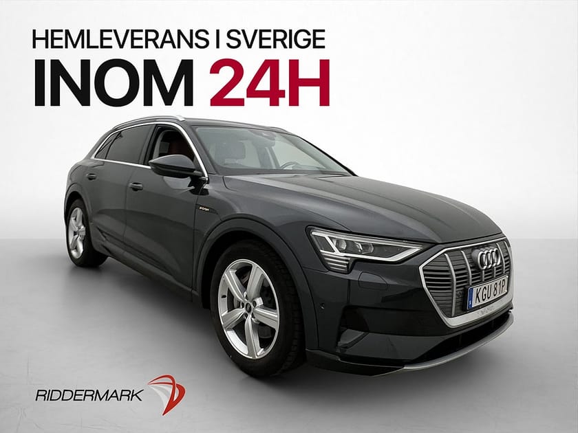 Bild 4 av Audi e-tron 55 quattro 408hk Luftfjädring Kamera Skinn