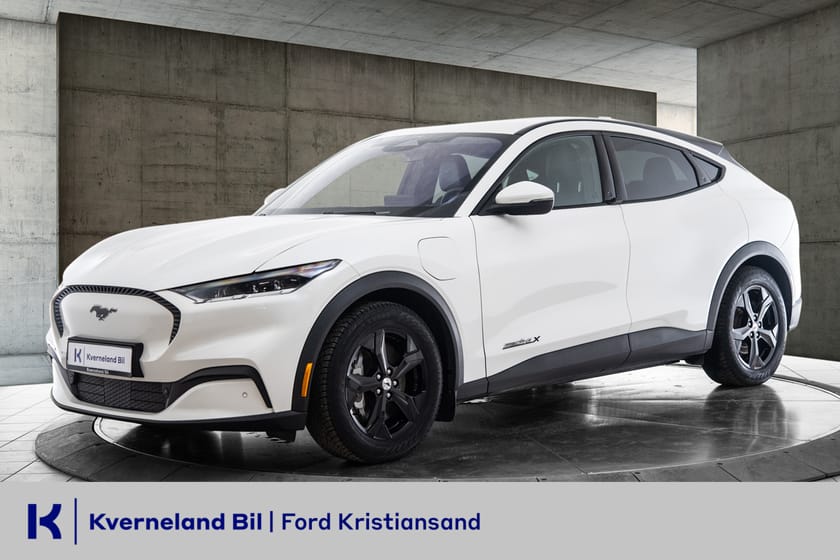 Bilde 1 av Ford Mustang Mach-E Long Range 610 km | RWD | Skinn | FRI FRAKT SØR FOR TRONDHEIM |