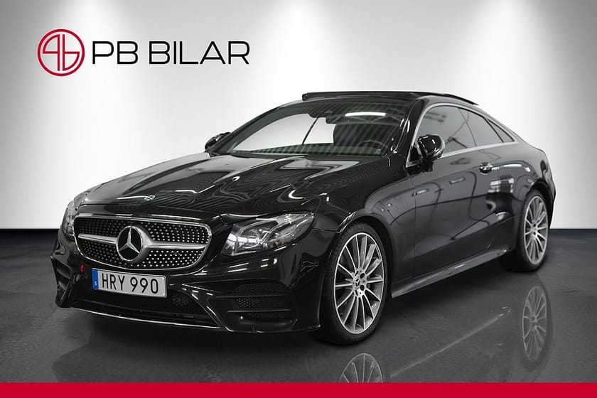 Bild 1 av Mercedes-Benz E 300 Coupé AMG Line Widescreen Burmester Pano Ambient