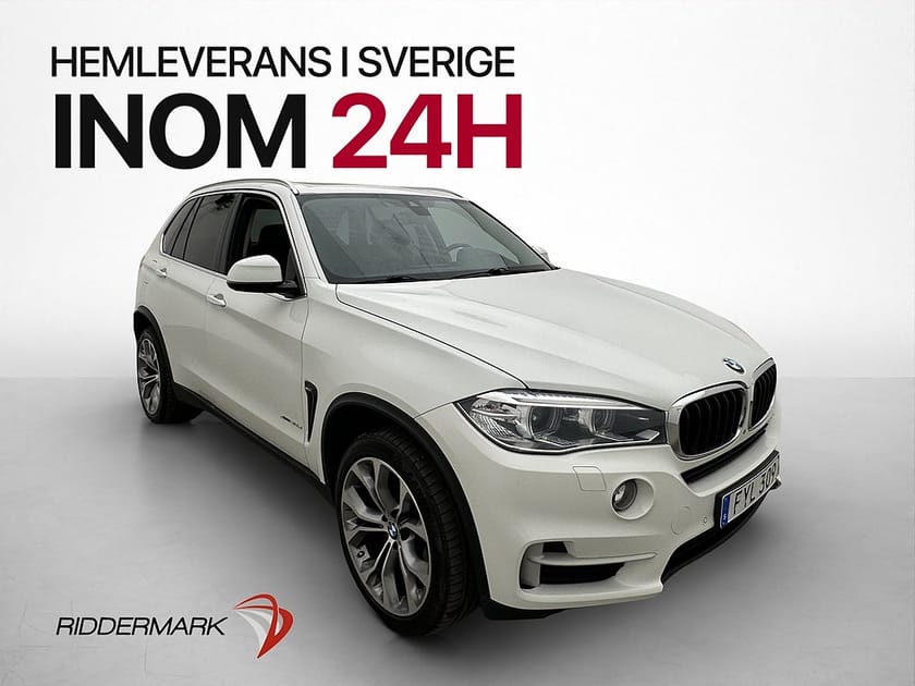 Bild 1 av BMW X5 xDrive30d 7-Seater 258hk 7-Sits Pano H/K 360° Drag Skinn