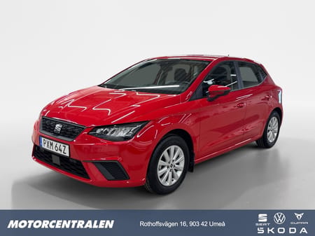 SEAT Ibiza 1.0 TSI 95HK/M.värmare/Carplay/Ink.v.hjul