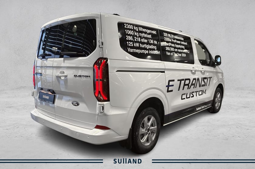 Bilde 5 av Ford E-Transit Custom 320 Limited | Krok | Carplay |  Nav