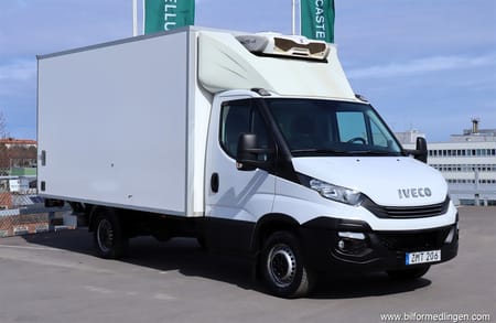 Iveco Daily 35-160 Chassi Cab 35 2.3 156hk Kyl Bakgavellyft Värmare Automat